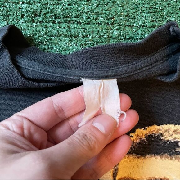 Vintage 1992 Billy Ray Cyrus Some Gave All Single Stitch Tee Shirt Large - Picture 4 of 10